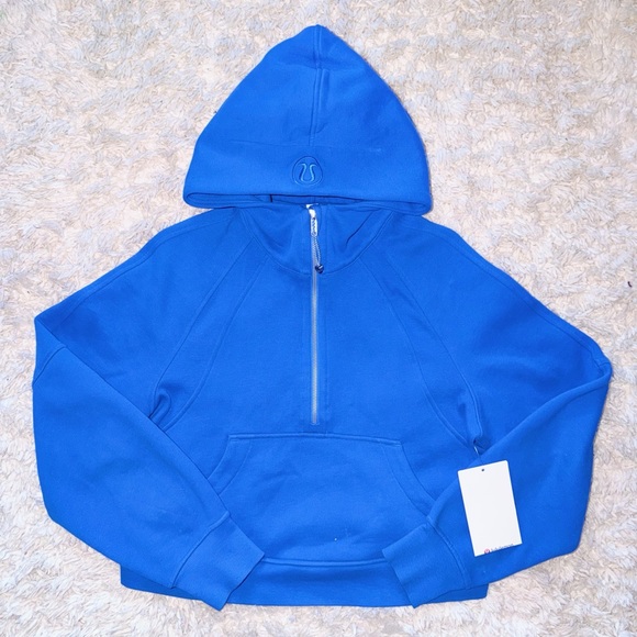 lululemon athletica Tops - Poolside Scuba Oversized 1/2 Zip Hoodie Lululemon